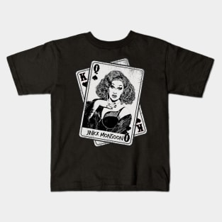 Retro jinkx Monsoon Card Style Kids T-Shirt